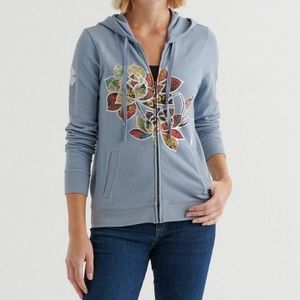 Lucky Brand Legacy Flower Hoodie. Size XL